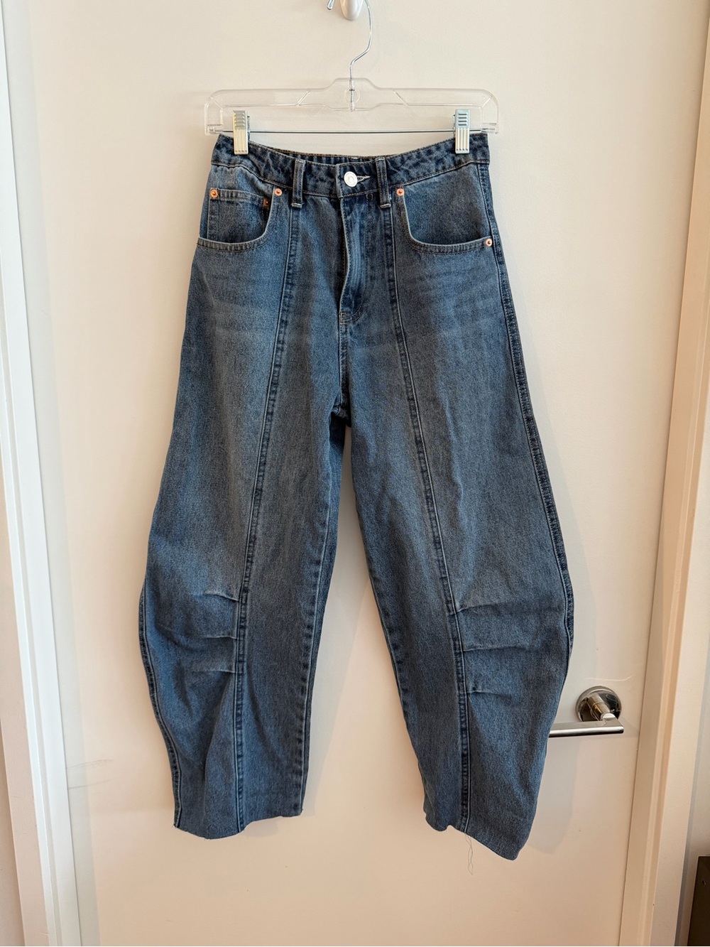 Steve Madden Dark Blue Cropped Ankle Jeans